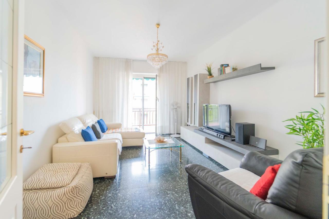 193 - Casa Via Della Chiusa - Centralissimo E Vicino Alla Baia Del Silenzio, Spiaggia E Mare 150M - Parcheggio Gratis Incluso E Aria Condizionata 东塞斯特里 外观 照片